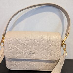 Lacoste Beige Crossbody Bag